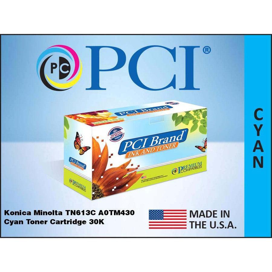 Premium Compatibles High Yield Laser Toner Cartridge - Alternative for Konica Minolta TN613C - Cyan - 1 / Each TN613C-PC
