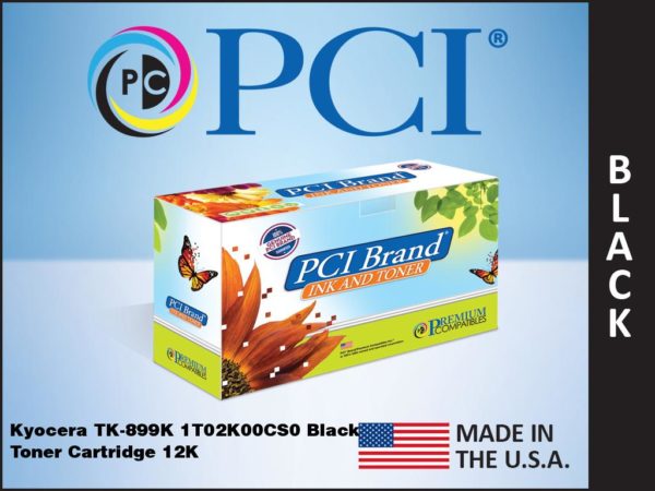 Premium Compatibles High Yield Laser Toner Cartridge - Alternative for Kyocera TK-899K - Black - 1 / Each TK899K-PCI