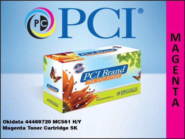 Premium Compatibles High Yield Laser Toner Cartridge - Alternative for Okidata 44469720 - Magenta - 1 / Each 44469720-PCI
