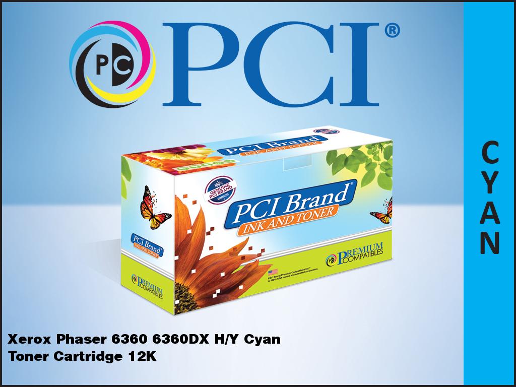 Premium Compatibles High Yield Laser Toner Cartridge - Alternative for Xerox 106R01218 - Cyan - 1 / Each 106R01218-PCI