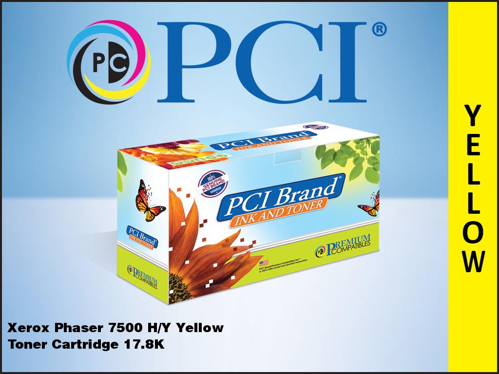 Premium Compatibles High Yield Laser Toner Cartridge - Alternative for Xerox 106R01438 - Yellow - 1 / Each 106R01438-PCI