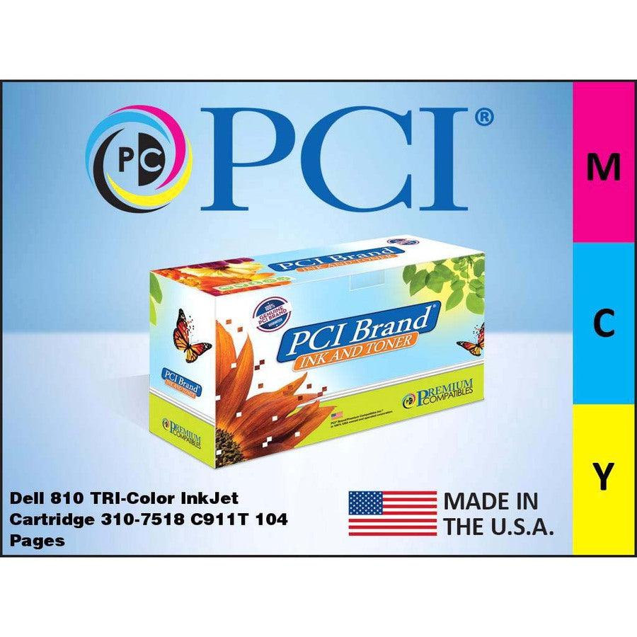Premium Compatibles Inkjet Ink Cartridge - Alternative for Dell JF333 - Tri-color - 1 / Each JF333-RPC