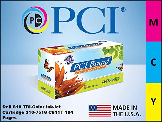 Premium Compatibles Inkjet Ink Cartridge - Alternative for Dell JF333 - Tri-color - 1 / Each JF333-RPC
