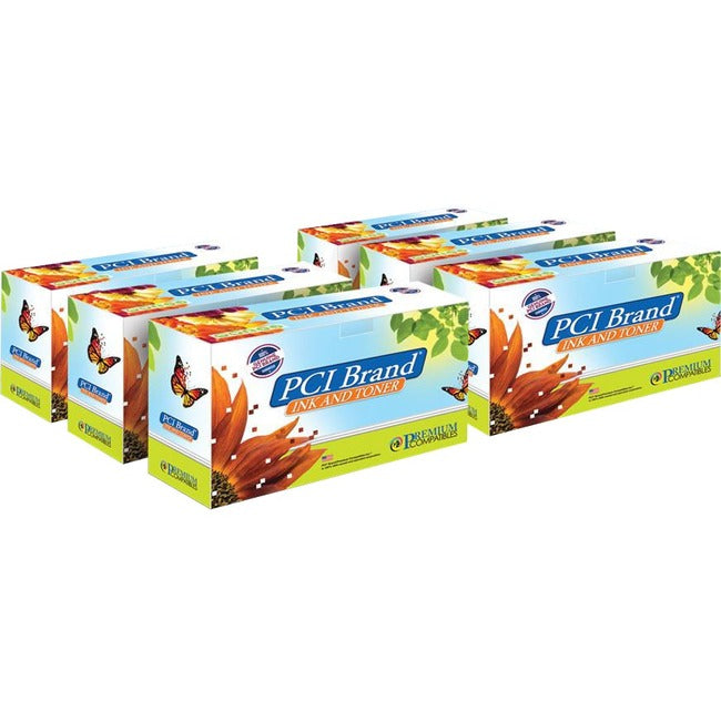 Premium Compatibles Laser Toner Cartridge - Alternative for Lanier 480-0198 - Black - 6 / Pack 480-0198PCI
