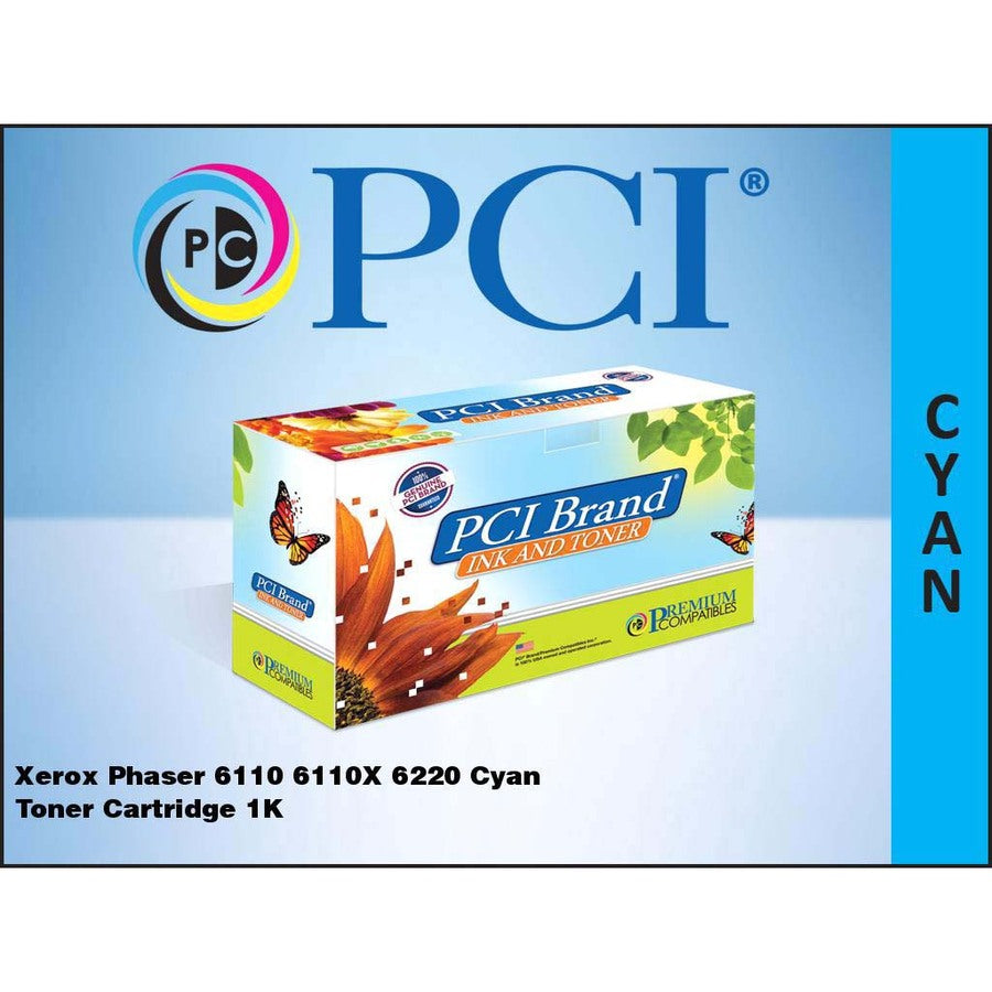 Premium Compatibles Laser Toner Cartridge - Alternative for Xerox 106R01271 - Cyan - 1 /
