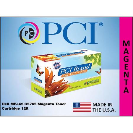 Premium Compatibles MPJ42-PCI High Yield Laser Toner Cartridge - Alternative for Dell KDPKJ, 332-2117, MPJ42, 0KDPKJ, 3322117, 0MPJ42, 332-2117, KDPKJ - Magenta - 1 / Pack