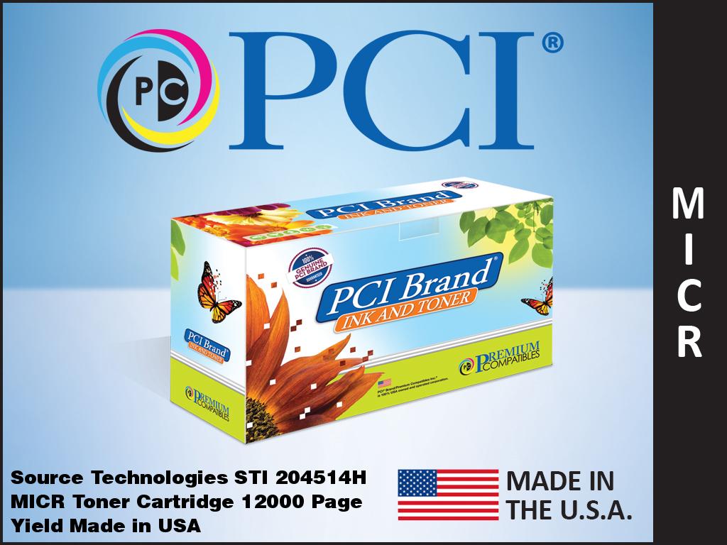 Premium Compatibles STI-204514H-PCI MICR Laser Toner Cartridge - Alternative for Source Technologies STI-204514H - 1 / Pack