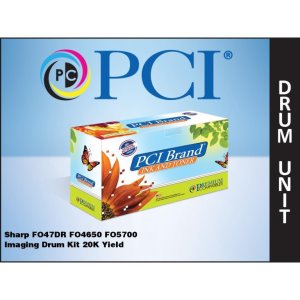 Premium Compatibles Sharp FO47DR FO4650 FO5700 Imaging Drum Kit 20K Yield Made in the USA FO47DRPC