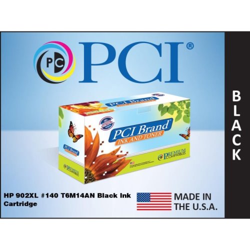 Premium Compatibles T6M14AN-PCI Remanufactured High Yield Inkjet Ink Cartridge - Alternative for HP T6M14AN, 902XL, T6M14AN, 140, T6M14 - Black - 1 / Pack