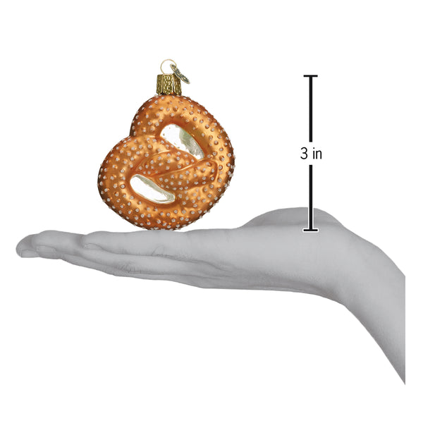 Pretzel Glass Ornament