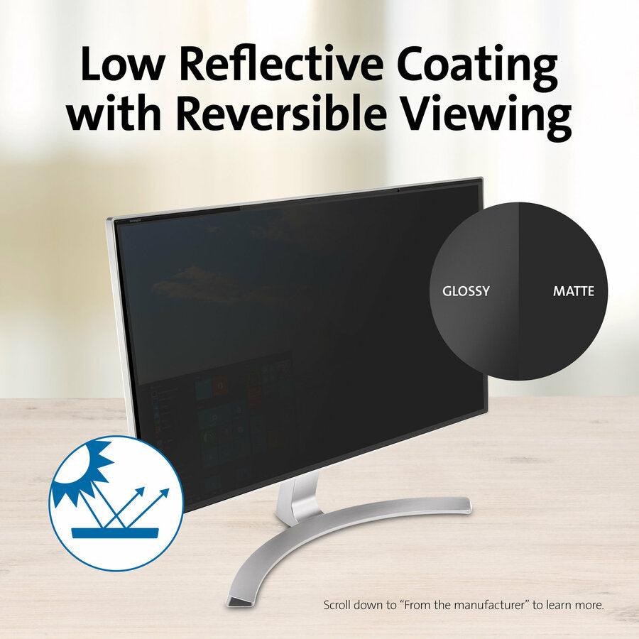 Privacy Screen Monitor 27 Inch - Kensington MagPro with Magnetic Strip | TeciSoft K58359WW