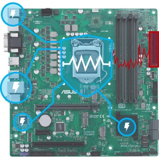 Asus B660M-C D4-CSM Desktop Motherboard - Intel B660 Chipset - Socket LGA-1700 - Intel Optane Memory Ready - Micro ATX PROB660M-CD4-CSM