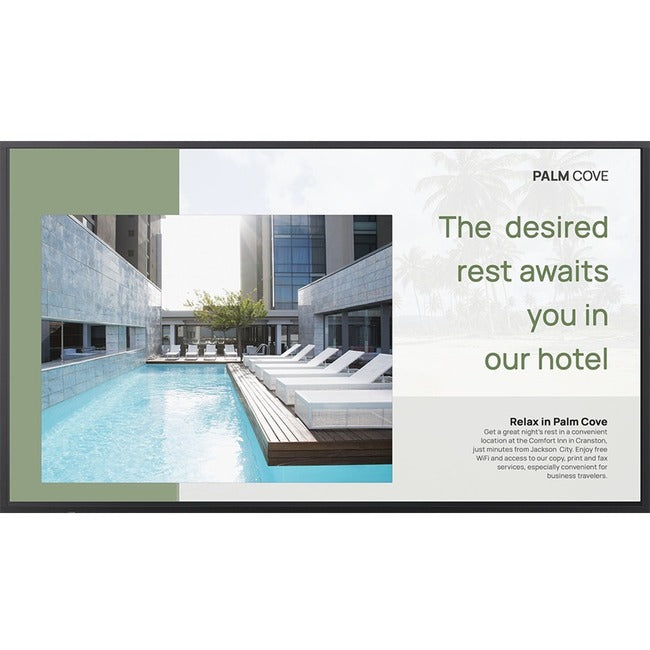 Professional Display - PN-HC651 4K Resolution TFT LCD Digital Signage | Tecisoft