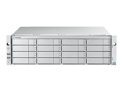 Promise Vess R3600tiD - Hard drive array - 16 bays (SATA-600 / SAS-3) - HDD 0 - Gigabit Ethernet, iSCSI, 10 Gigabit