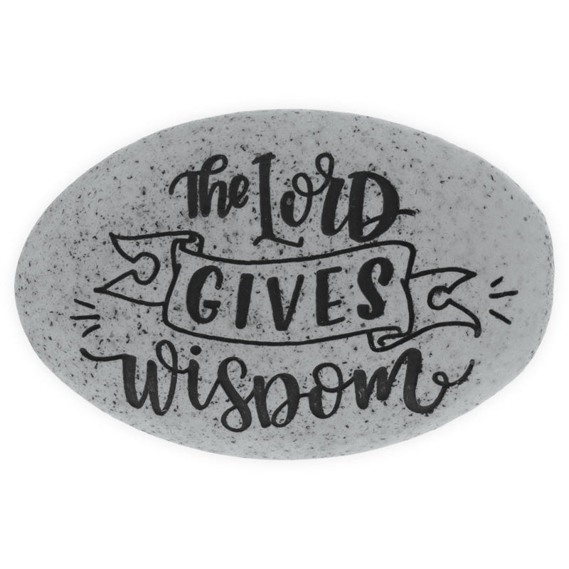 Proverb Stone - The Lord Gives Wisdom