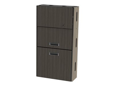 Proximity Embrace EXT-28-ARM-10 - Wall-mounted workstation - frosty white - frosty white EXT-6062-1573