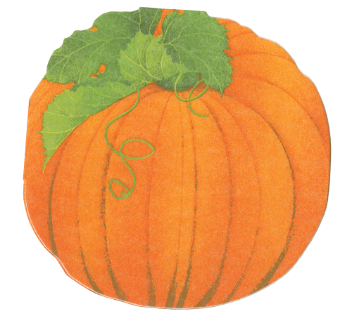 Pumpkin-Die-Cut Airlaid - Luncheon Napkin