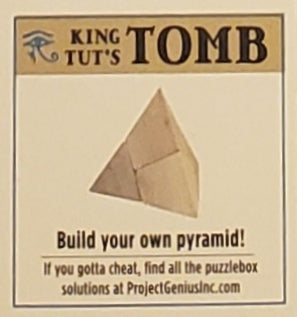 Puzzlebox Brainteaser - King Tut's Tomb