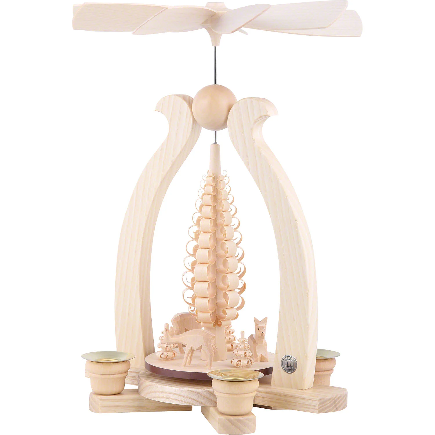 Pyramid Arch - Deer - Hand Carved