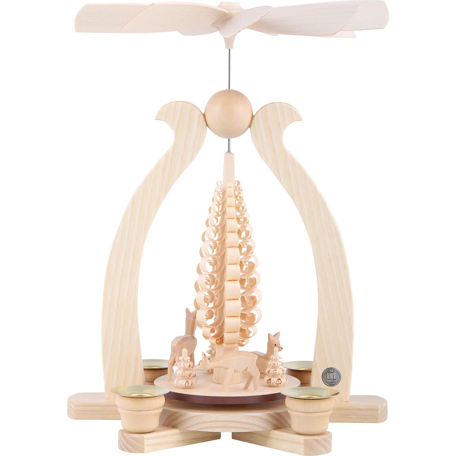 Pyramid Arch - Deer - Hand Carved