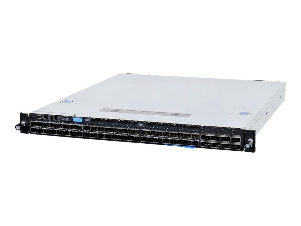 QCT QuantaMesh BMS T4048-IX8 - Switch - managed - 48 x 25 Gigabit SFP28 + 8 x 10 Gigabit / 25 Gigabit / 40 Gigabit / 50