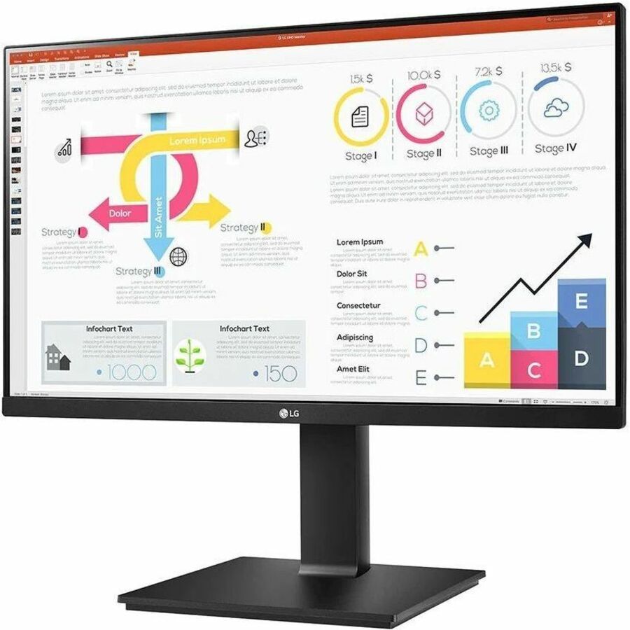 QHD IPS Monitor 24 Inch - Business Professional Display | LG Electronics 24BP75Q-B