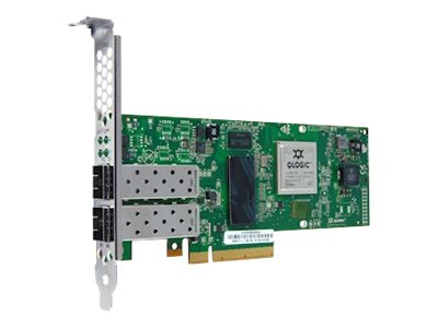 QLogic 8200 Dual Port 10 GbE SFP+ VFA - Network adapter - PCIe 2.0 x8 low profile - 10 Gigabit SFP+ x 2 - (CRU) - Tier 1