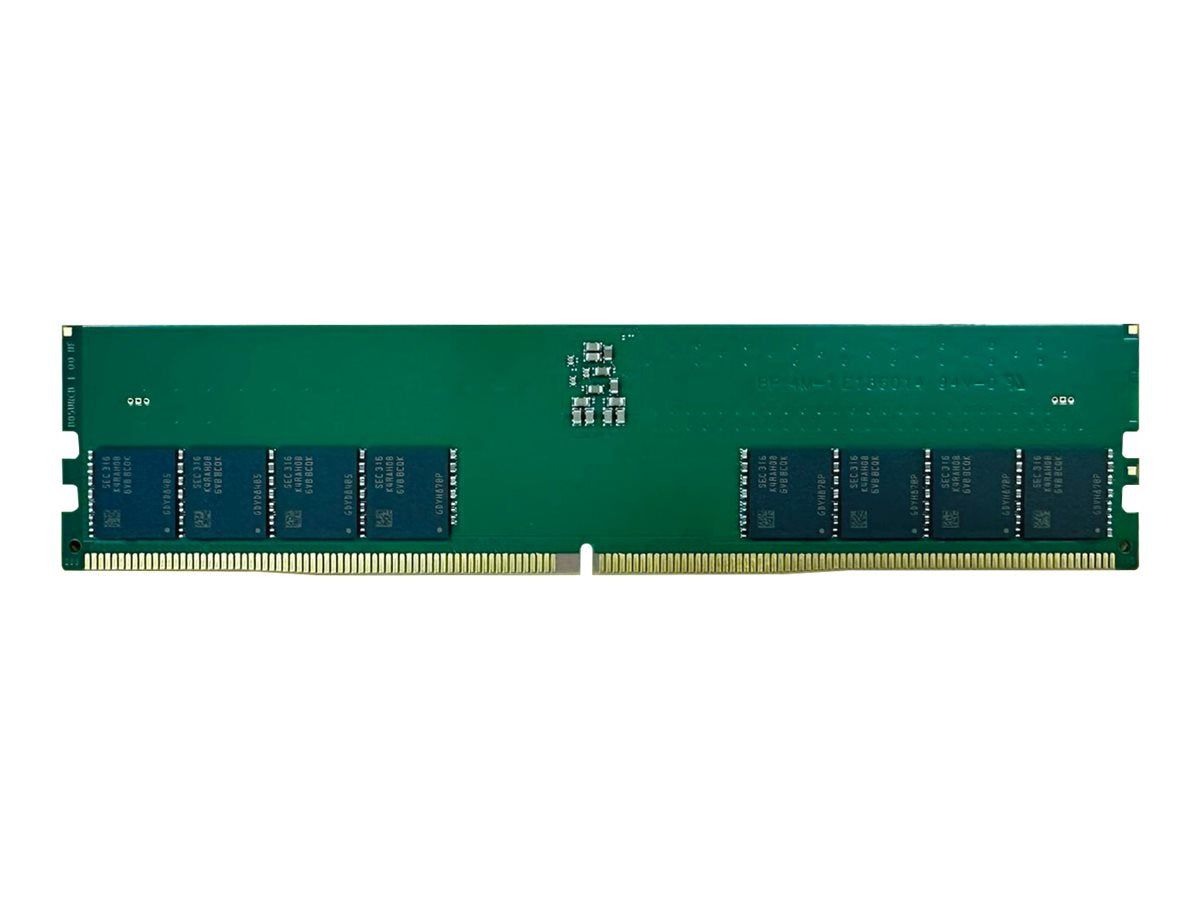 QNAP - G0 version - DDR5 - module - 48 GB - DIMM 288-pin - 2400 MHz / PC5-38400 - unbuffered - ECC RAM-48GDR5ECG0-UD-5600