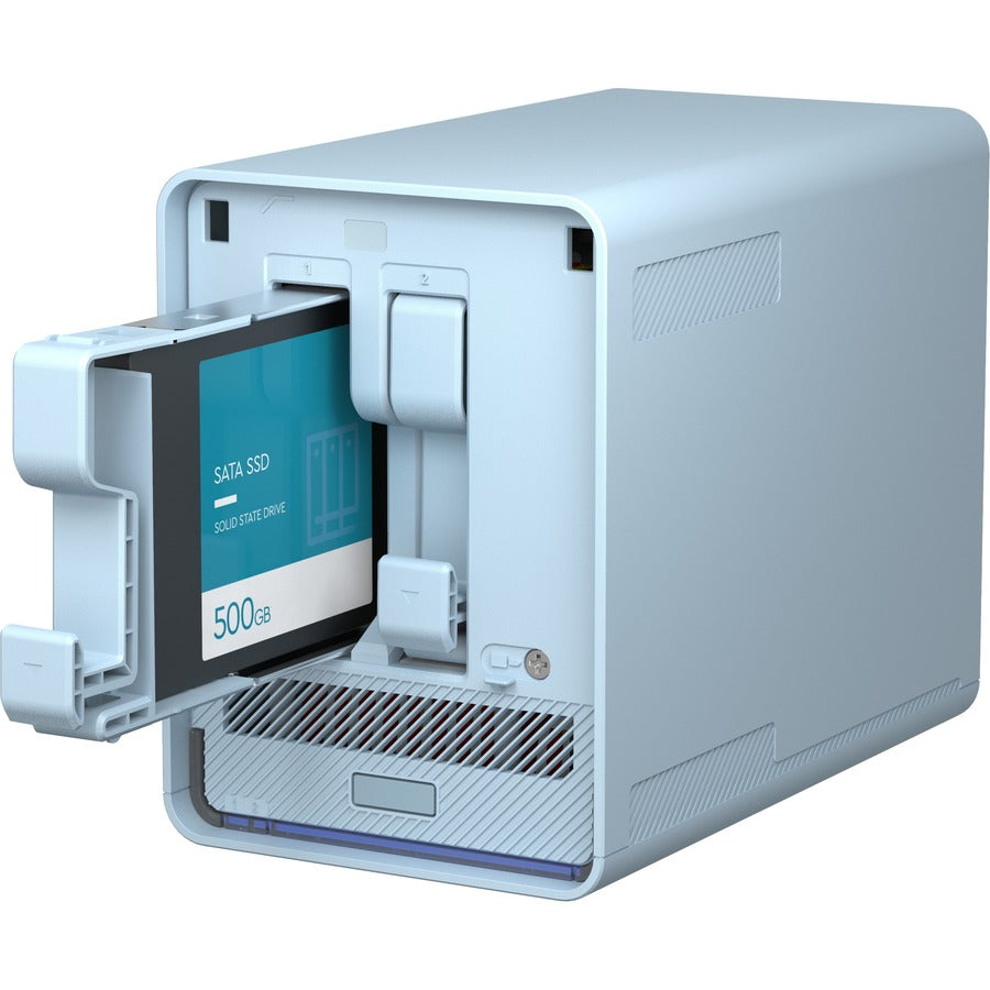 QNAP QMiro Plus QMiroPlus-201W Wi-Fi 5 IEEE 802.11ac Ethernet Wireless Router QMIROPLUS-201W-US