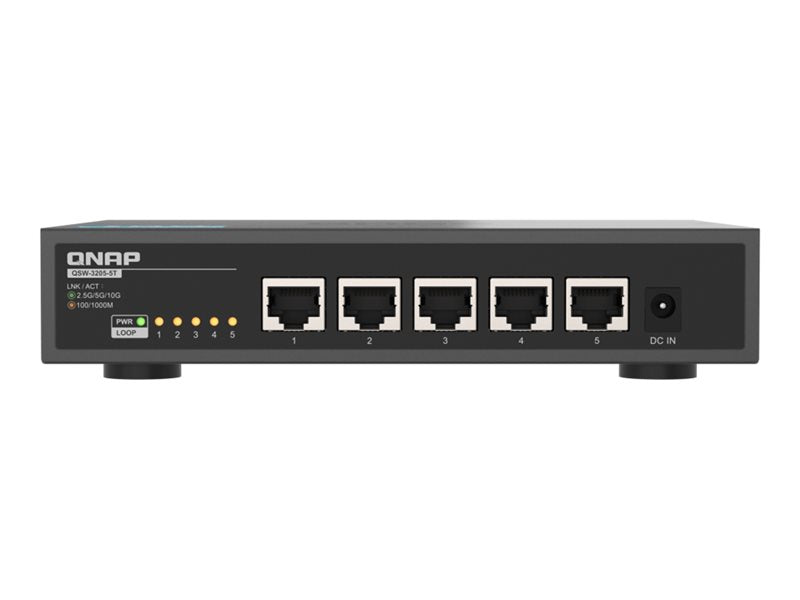 QNAP QSW-3205-5T 5-Port 10GbE Unmanaged Switch
