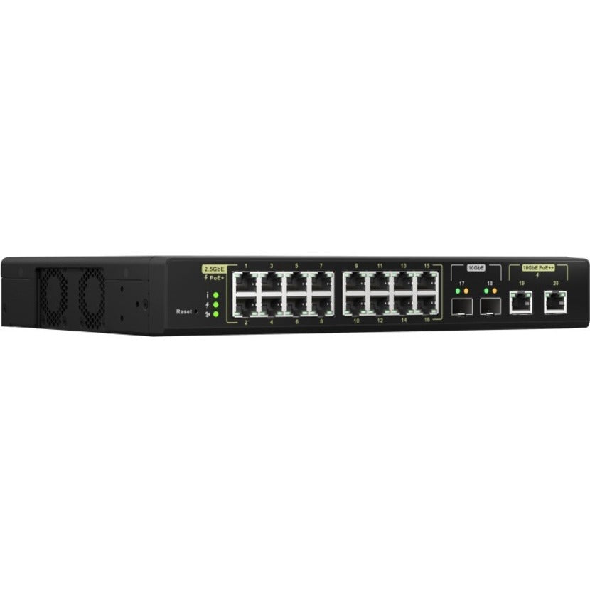 QNAP QSW-M2116P-2T2S Ethernet Switch QSW-M2116P-2T2S-US