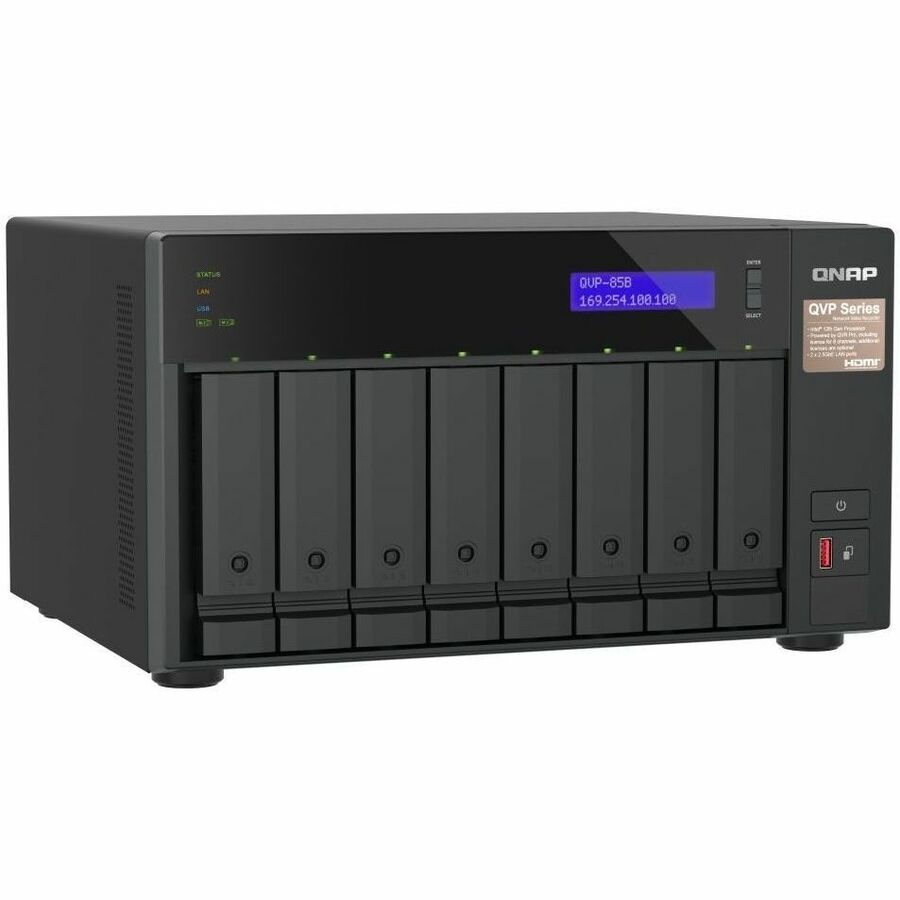 QNAP QVP-85B-US Video Surveillance Station - HDMI - Full HD Recording