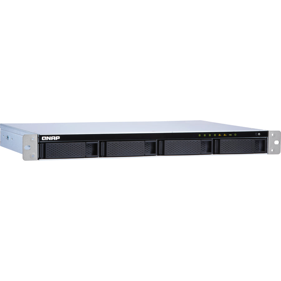 QNAP Short Depth Rackmount NAS with Quad-core CPU and 10GbE SFP+ Port TS-431XEU-2G-US