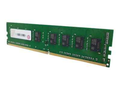 QNAP - T0 version - DDR4 - module - 16 GB - DIMM 288-pin - 2666 MHz / PC4-21300 - 1.2 V - registered - ECC - for QNAP ES1686DC, RAM-16GDR4ECT0-RD-2666