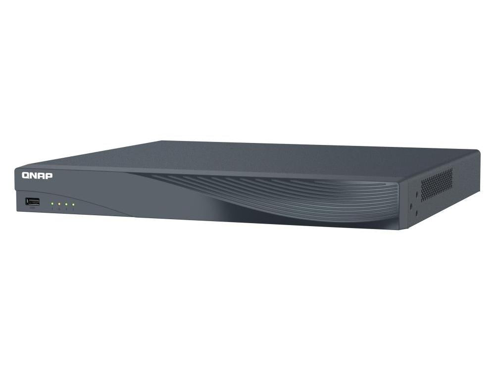 QNAP TVR-AI200 16-Channel AI NVR 4GB RAM 16 PoE+ Ports