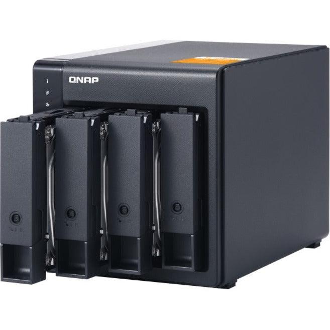 Qnap Tl-D400S Hdd/Ssd Enclosure Black 2.5/3.5"