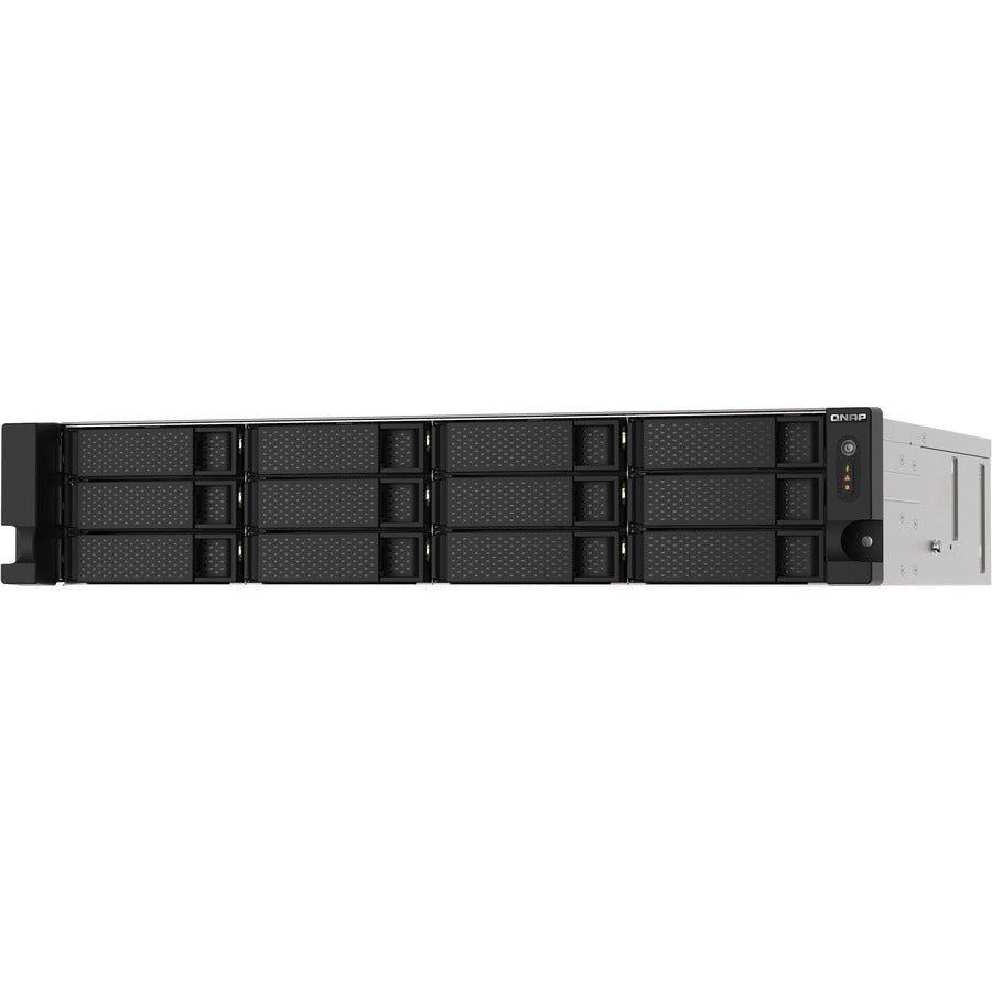 Qnap Ts-1273Au-Rp-8G-Us Amd Ryzen Embedded V1500B 2.2Ghz/ 8Gb Ddr4/ Usb3.2/ 12-Bay 2U Rackmount