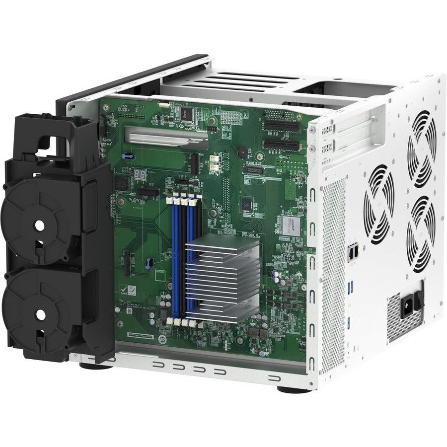 Qnap Turbo Nas Ts-1655-8G San/Nas Storage System - 1 X Intel Atom C5125 Octa-Core (8 Core) 2.80 Ghz