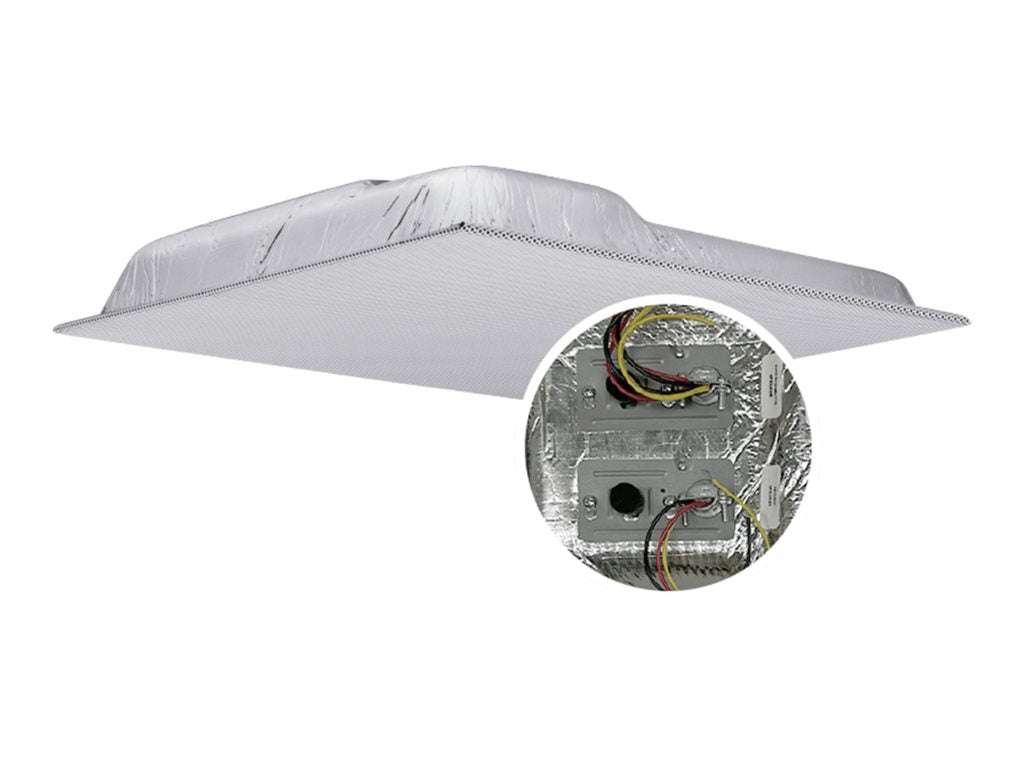 Quam UL24URS - IP speaker - for PA system - 20 Watt - powder coated white