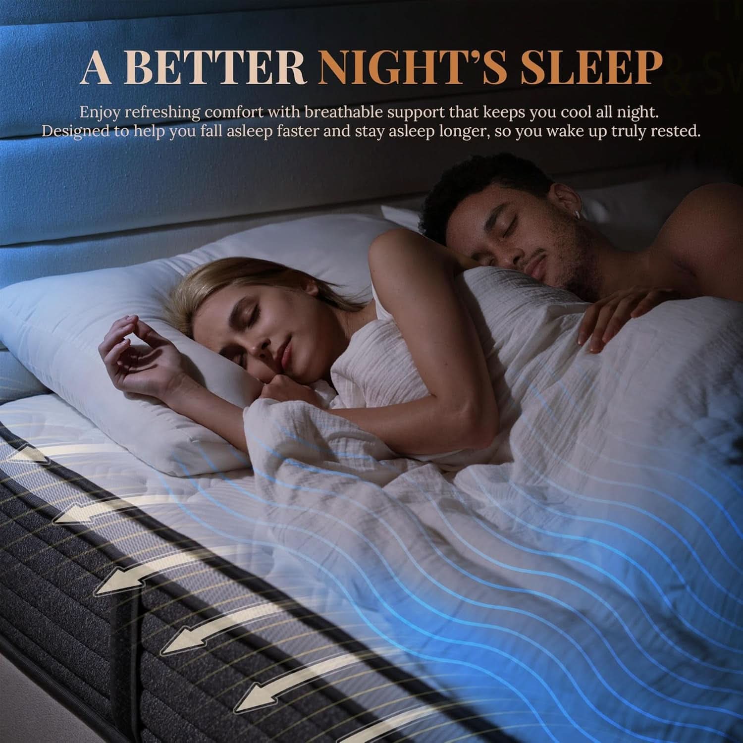 Queen 14 Inch Hybrid Mattress CertipurUS Edge Support