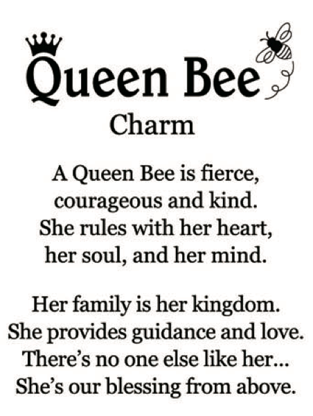 Queen Bee Charm