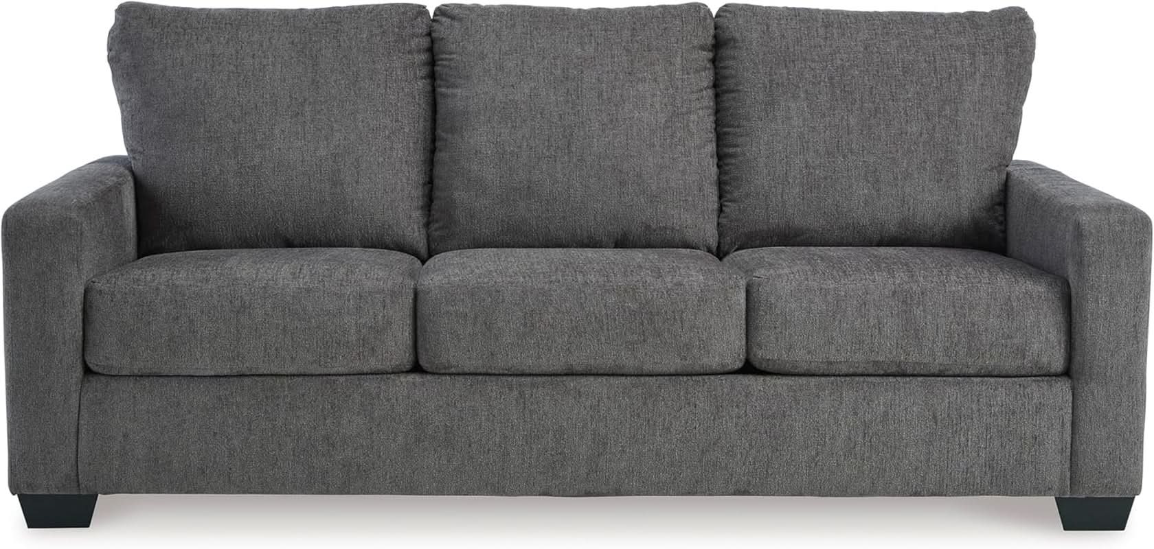 Queen Memory Foam Convertible Sofa Sleeper Charcoal