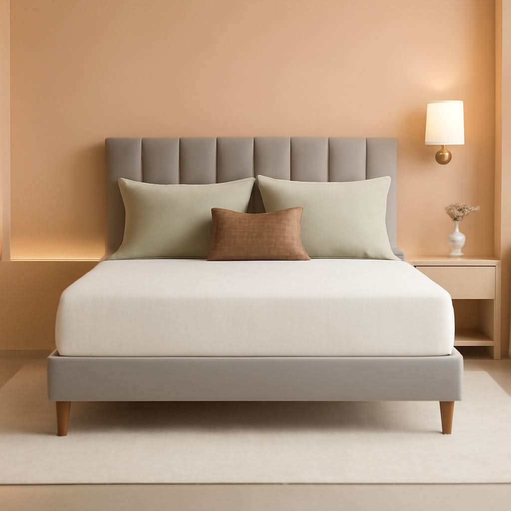 Queen Nano Gel Memory Foam Mattress Cooling Technology