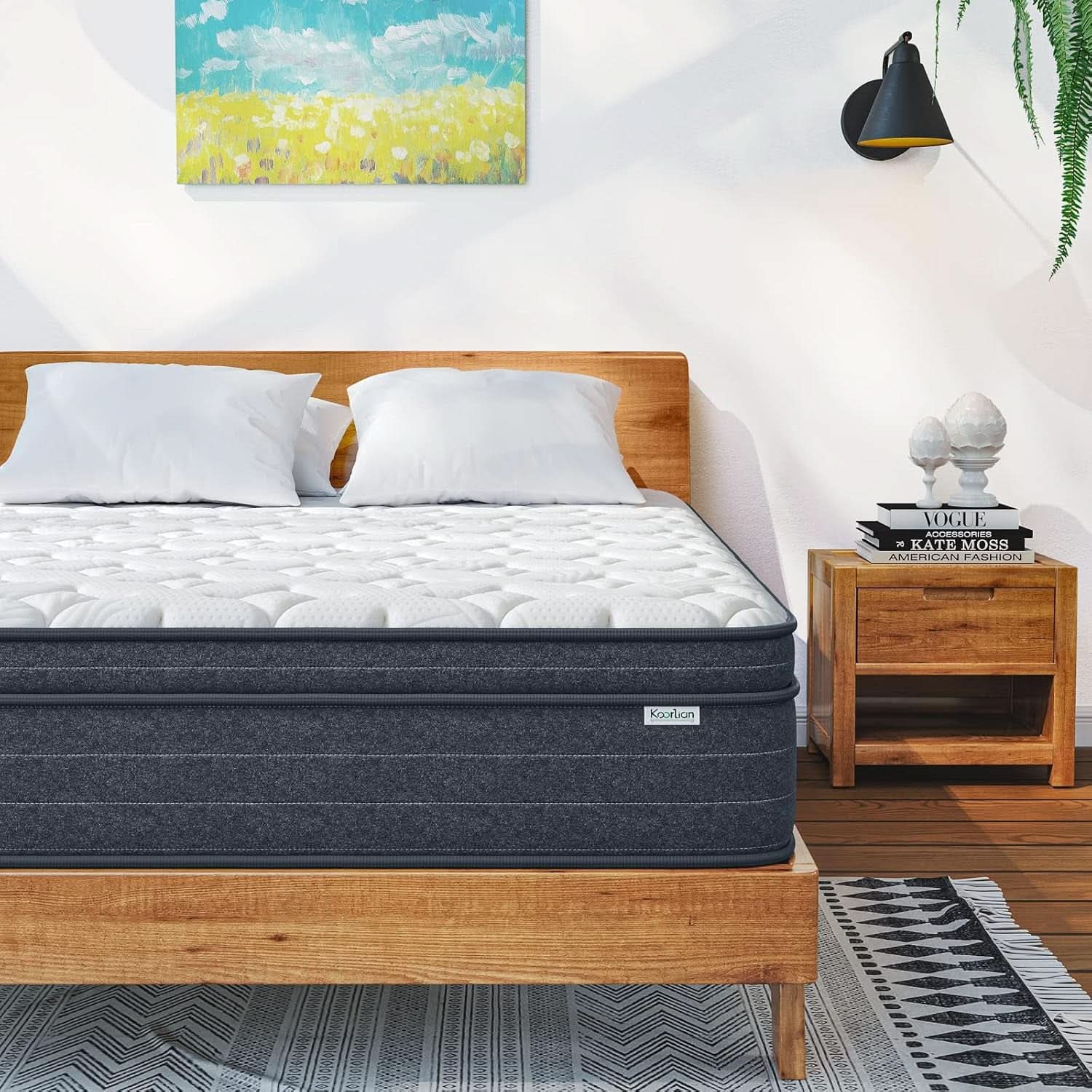 Queen Size 12 Inch Ultra Cooling Hybrid Sleep Technology Mattress