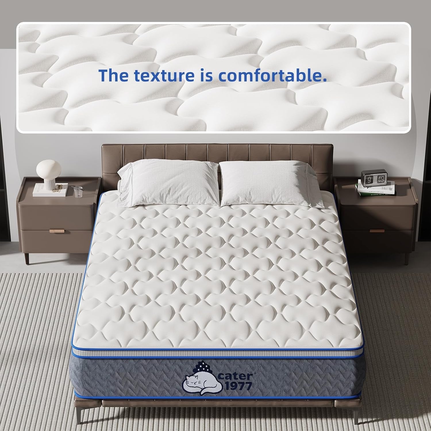 Queen Size Gel Infused Memory Foam Mattress 11 Inch