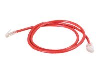 Quiktron Q Series - Patch cable - RJ-45 (M) to RJ-45 (M) - 6 ft - CAT 6 - red 540-130-006