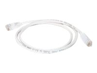 Quiktron Value Series - Patch cable - RJ-45 (M) to RJ-45 (M) - 10 ft - CAT 6 - booted, snagless - white 576-125-010