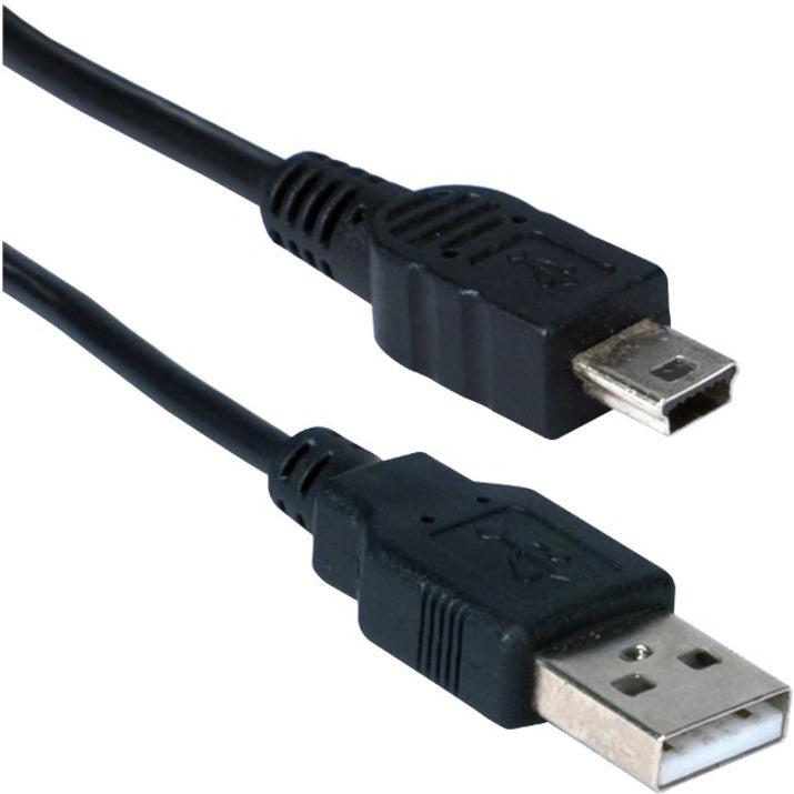 Qvs 2M/6.5Ft, Usb A Male To Micro-B Male