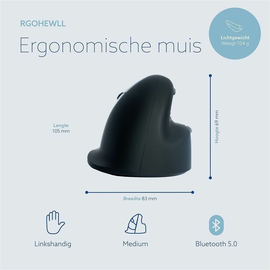 R-Go ergonomic mouse, HE Break RGOHEWLL