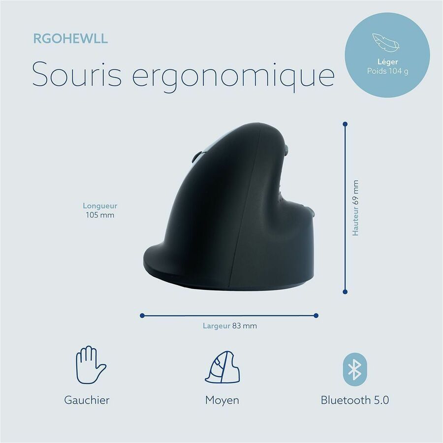R-Go ergonomic mouse, HE Break RGOHEWLL